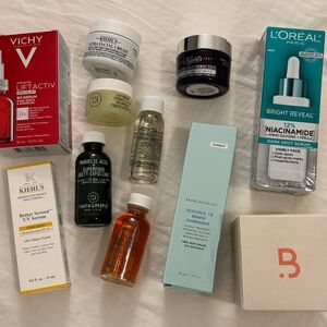 High-End Unopened Skincare Bundle – SkinCeuticals, Kiehl’s, Barefaced, Vichy